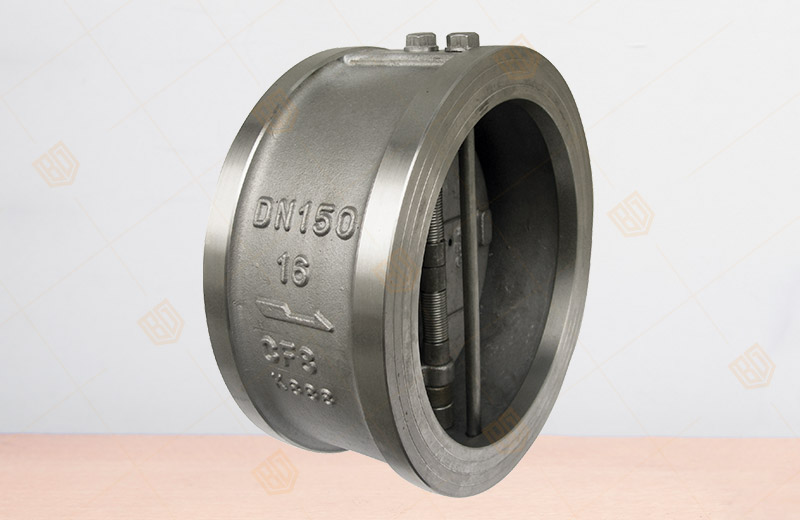 Clamp Connection Double Disc Swing Check Valve
